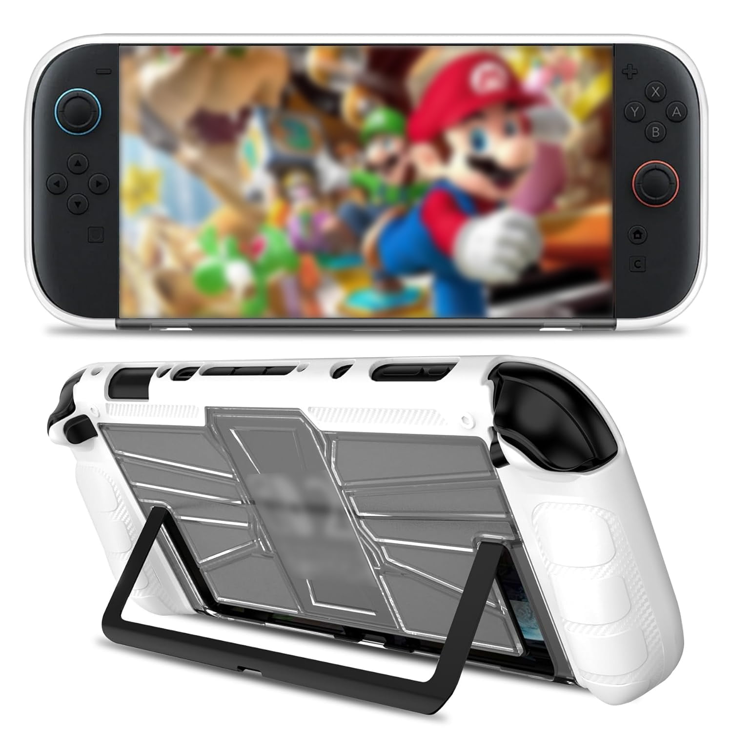 Genérico - Funda Protectora Para Consola De Videojuegos Nintendo Switch 2 Con Soporte Vertical