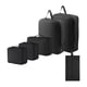 thumbnail image 1 of Juego De 6 Bolsas De Almacenamiento De Viaje, Bolsa De Almacenamiento Para Zapatos Para Playa, Senderismo, Viajes, Color Negro, 1 of 5