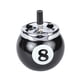 thumbnail image 1 of Bandeja De Metal Con Botón Pulsador De Bola De Billar, 1 of 3