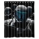 thumbnail image 1 of Cortina de ducha de Star Wars Stormtroopers, juego de cortina de baño con ganchos, tamaño 60 x 72 pulgadas, 1 of 3