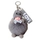 thumbnail image 1 of Llavero De Peluche Creativo De Moda, Adorno Colgante Para Mujeres, Hombres Y Niños, Color Gris., 1 of 5
