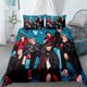 thumbnail image 2 of BTS Bangtan Boys Quilt Duvet Cover Set Bedspread Kids Children 3-Piece Bedding Set, 2 of 5