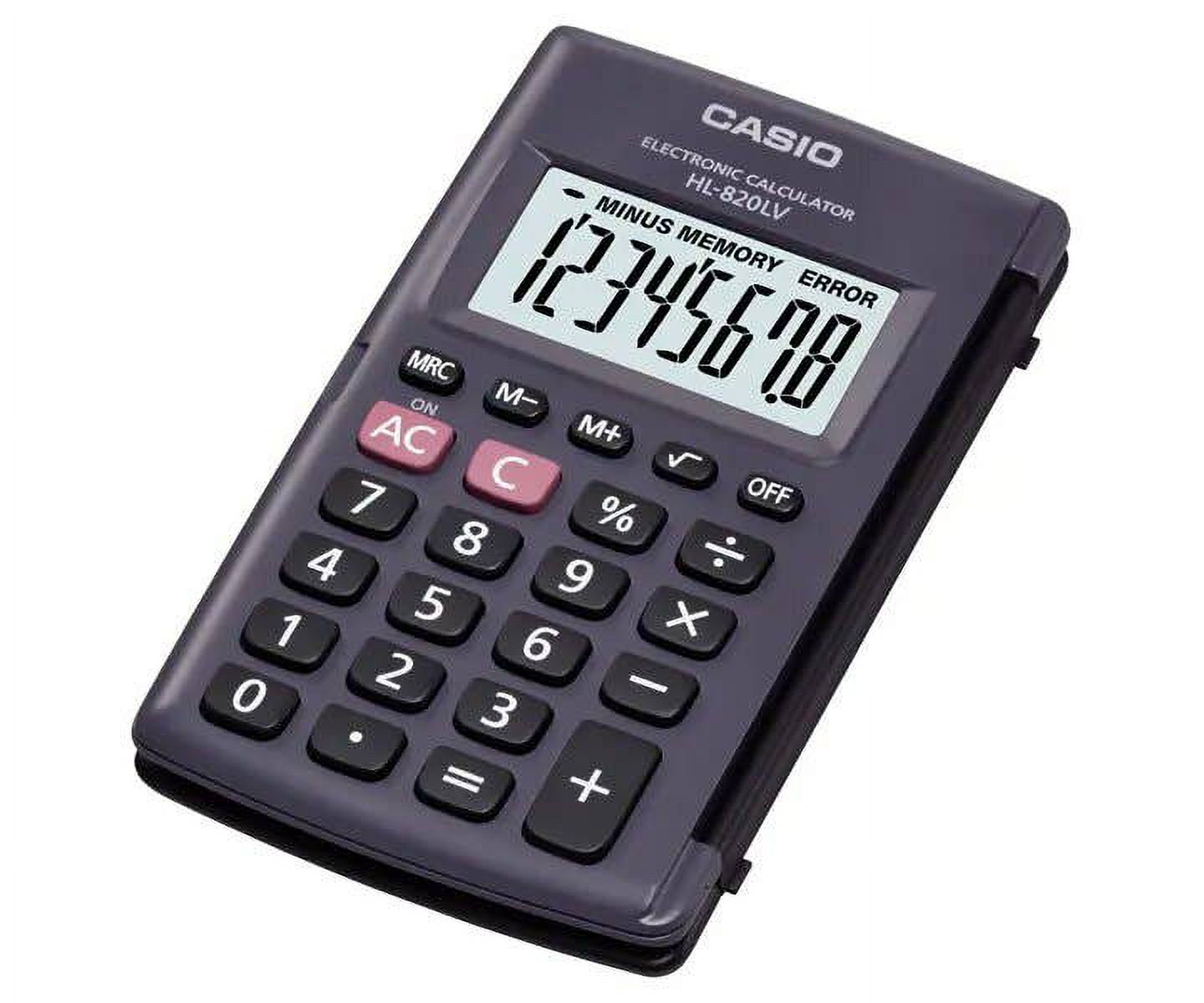 Calculadora De Bolsillo Casio Hl-820Lvbk