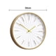 thumbnail image 2 of El sencillo reloj de pared digital 3D de platino se utiliza para la decoración de la sala de estar., 2 of 5