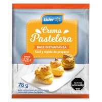 Crema Pastelera Sobre 78 G Lider
