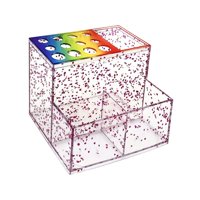 Magideal - Organizador De Salón, Soporte Para Tijeras De Peluquería, Suministros De Peluquería Con Almohadilla Antideslizante, Estante Para Tijeras De Peluquería