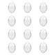 thumbnail image 2 of 12 Huevos Transparentes De Plástico Para Bodas, Fiestas Escolares, Celebraciones, Transparentes, 2 of 5