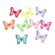 thumbnail image 2 of Piezas no tejidas 100 piezas de forma de mariposa para adorno de scrapbooking # 1, 2 of 5