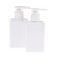 thumbnail image 4 of 2 Piezas 150 Ml De Botellas De Bomba De Acondicionador De Champú PET Vacías Blancas, 4 of 5