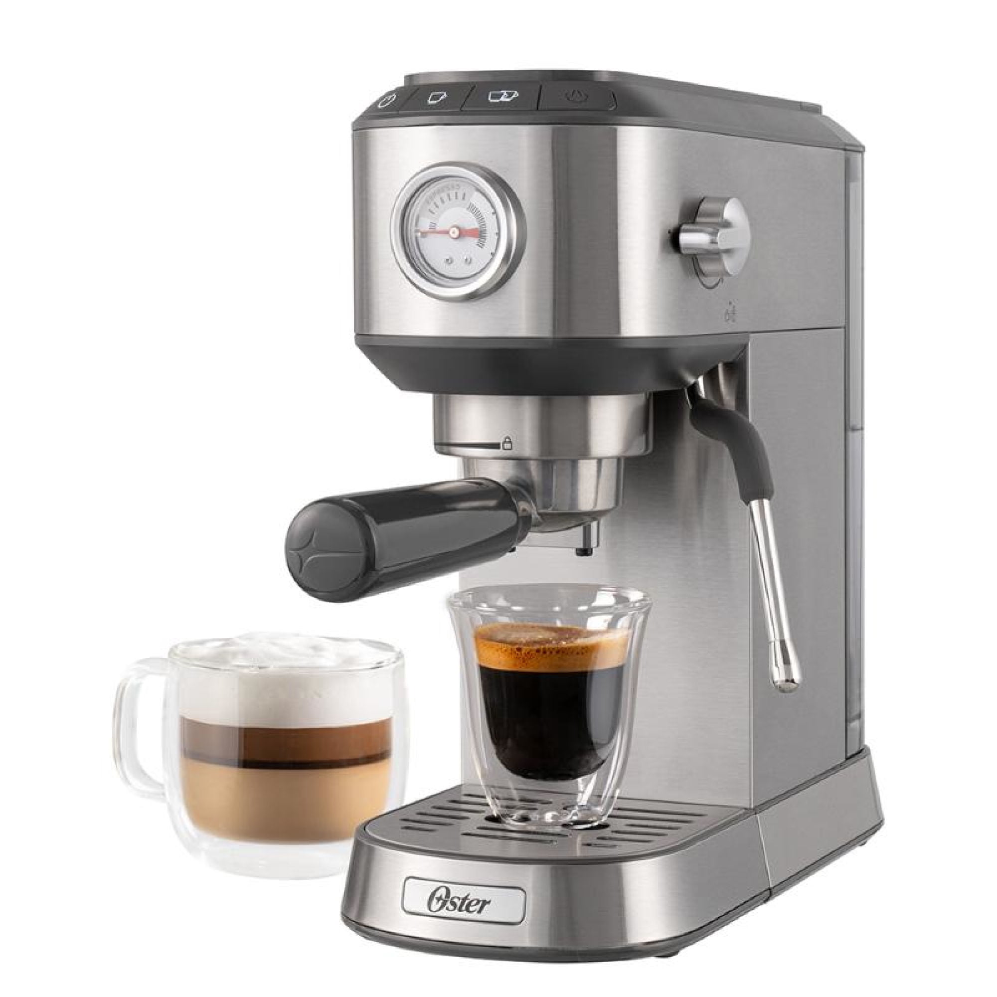 Oster Cafetera BVSTEM7200-052 Gris