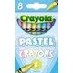 thumbnail image 2 of Crayones Pastel Crayola 8 unidades Suministros de Arte para Niños, 2 of 5