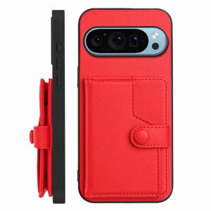 Foxdock Funda Para Google Pixel 9 Pro Con Bloqueo Rfid - Diseño Elegante Con Cierre De Botón