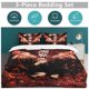 thumbnail image 5 of Jujutsu Kaisen Bedding Set Duvet Cover Comfortable and Lightweight Cartoon Bedding 3 Piece Bed Set, 5 of 5