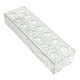 thumbnail image 1 of Florero Rectangular De Acrílico Transparente Para Decoración De Estantes De Escritorio, 35 Cm X 10 Cm X 6,5 Cm, 1 of 2