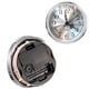 thumbnail image 5 of Inserto de reloj HILLHOME mini redondo de cuarzo plateado de 90 mm, 5 of 6