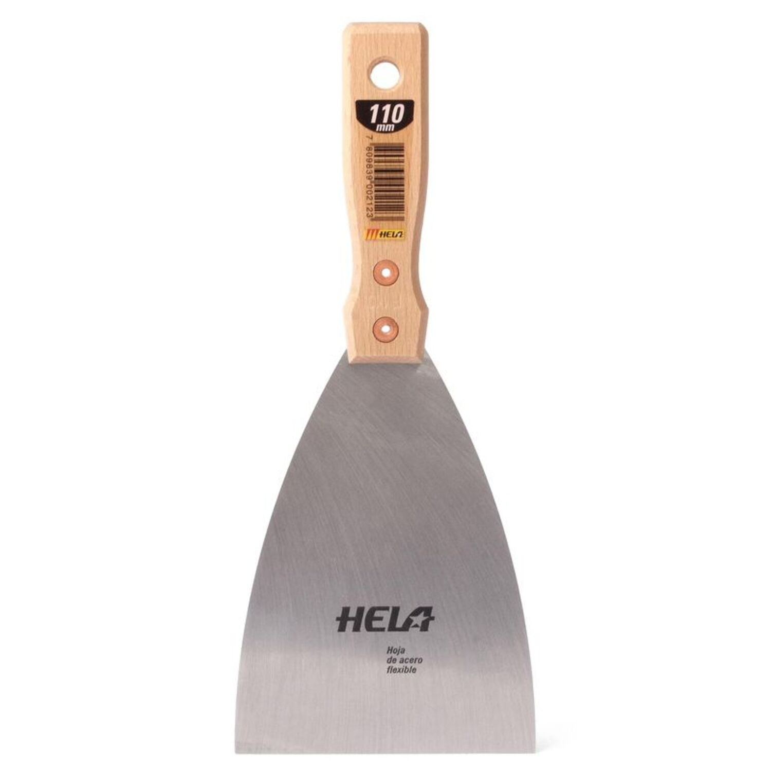 Hela - Espátula Acero Templado 110x140mm