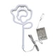 thumbnail image 2 of Lámpara Colgante De Luz De Neón Floral LED Rosa, 2 of 3
