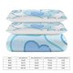 thumbnail image 2 of Cinnamoroll 3-Piece Twin Bed Set - Includes 1 Single Comforter And 2 Pillowcases Bedding - Fade Resistant Microfiber - Cinnamoroll, 2 of 4