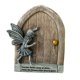 thumbnail image 4 of Bonita Puerta De Jardín De Hadas, Estatuas De Elfo, Puerta De árbol Colgante, Mini Decoración De Jardín, 4 of 5