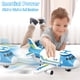 thumbnail image 3 of Avión de juguete GUDEHOLO para niños de 3 a 7 años con coches y helicóptero, 3 of 9