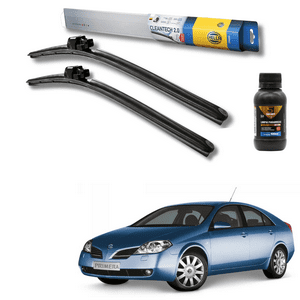 Plumillas Hella Cleantech Para Nissan Primera 2003-2007