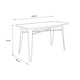 thumbnail image 3 of Mesa Rectangular Tolix 120x60cm, Bar, Pub, Madera, 3 of 3