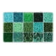 thumbnail image 1 of Cuentas de Vidrio para Manualidades, Suministros Artesanales de Pequeño Tamaño, Espaciadores de Colores Hechos a Mano, Caja de Almacenamiento Incluida Verde oscuro, 1 of 5