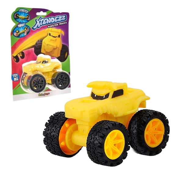Camioneta Mounstruo Stretch De Sbabam Amarillo