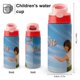 thumbnail image 2 of DavidBotella de Agua con Tapa Pop Top de Un Toque, Acero Inoxidable, a Prueba de Fugas, para Deportes, Botella Infantil rosa 12 oz, 2 of 6