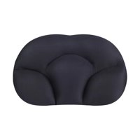 Bothyi - Almohada Para Dormir 3D Almohada De Apoyo Cóncavo Dormir Cuello Hombro Ergonómico Negro