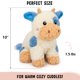 thumbnail image 2 of Peluche Happy Fuel Vaca de 680 g apta para microondas, 2 of 9