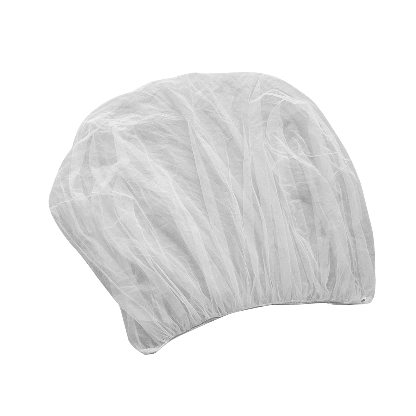 Magideal - Cuna Canopy Net Ver A Través De Malla Elástica Transpirable Bassinets Cochecito Plegable Cochecito Resistente Cuna De Bebé Carpa Mosquitera Para Viaje 70X160X60Cm Blanco