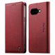 thumbnail image 1 of Funda Billetera de Cuero para [Google Pixel 10a], Bloqueo RFID, Tarjetas y Soporte Rojo, 1 of 5