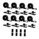 thumbnail image 5 of Juego de 8 piezas de fijación para rodillos de cubierta solar, correas de rodillo con ganchos, 8 accesorios de clip, correas de cubierta solar para pi, 5 of 5