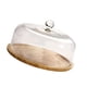 thumbnail image 5 of Soporte Para Tartas De Bambú Con Tapa Para Restaurantes Y Tiendas De Postres, 5 of 5
