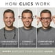 thumbnail image 3 of Gafas de lectura Clic Brooklyn S-M Jean Blue 2.00x, 3 of 7