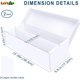 thumbnail image 2 of Caja Organizadora Leyzan de 2 Filas para 1600 Cartas, 2 of 3