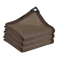 Magideal - Lona De Malla Con Ojales Red De Sombra Fácil De Instalar Cubierta De Sombra Espesante Para Piscinas Jardín Patios Coche 3Mx3M