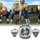 thumbnail image 2 of El anillo de águila de fútbol es un regalo ideal para los fanáticos de los deportes con un anillo dorado brillante, que rinde homenaje tanto a hombres como a mujeres., 2 of 5