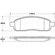 thumbnail image 2 of Pastillas Freno para auto Ford F-Series 2004-2008 Delantero, 2 of 4