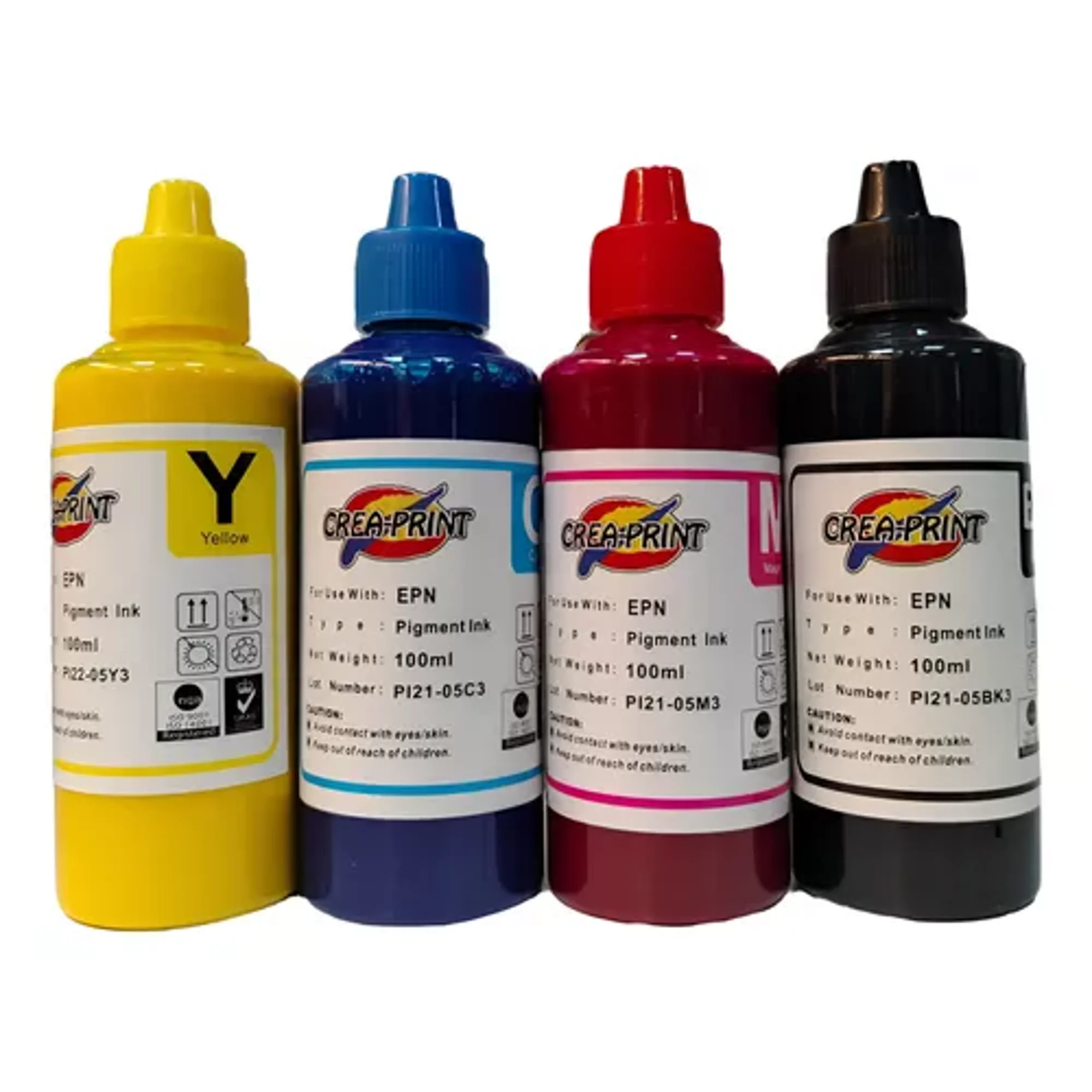 Tinta Pigmentada Negro Creaprint En Botella De 100cc Para Epson