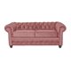 thumbnail image 1 of Sofá Manchester Capitone 3C Felpa Rosa, 1 of 4