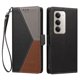 thumbnail image 3 of Funda Libro Tricolor para Xiaomi Redmi 15 con Ranuras para Tarjetas, Negro, 3 of 6
