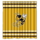 thumbnail image 1 of Cortina de ducha de los Georgia Tech Jackets, juego de cortina de baño con ganchos, tamaño 60 x 72 pulgadas, 1 of 3