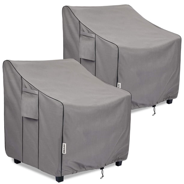 Fundas impermeables para sillas de patio BOLTLINK, paquete de 2 unidades, 90 x 93 x 90 cm