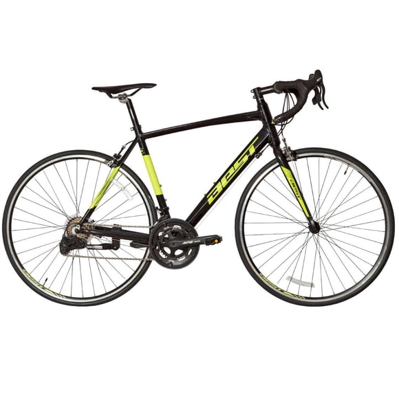 Bicicleta Best Zorzal Ruta 700 c Negro/Amarillo