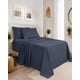 thumbnail image 3 of Set de Sabanas King 4 Pzs Textil Suave con Fuelle de 30 cm para Cama, 3 of 6