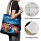 thumbnail image 3 of Turbo Bolso de tela con estampado de lienzo para mujer, bolsa de compras reutilizable y estética, con cremallera interior, regalo para mujer,38*45cm., 3 of 6