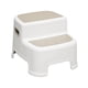 thumbnail image 1 of Taburete Con Escalón Taburete Antideslizante De Dos Escalones Para Niños Para Inodoro Salas De Estar Dormitorio Gris, 1 of 5