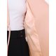 thumbnail image 5 of Jess by Meiko Chaquetas de Mujer Mangas Largas Solapa Muesca Doble Lazo Envolvente Blazer de Oficina M Rosa Bebé, 5 of 6